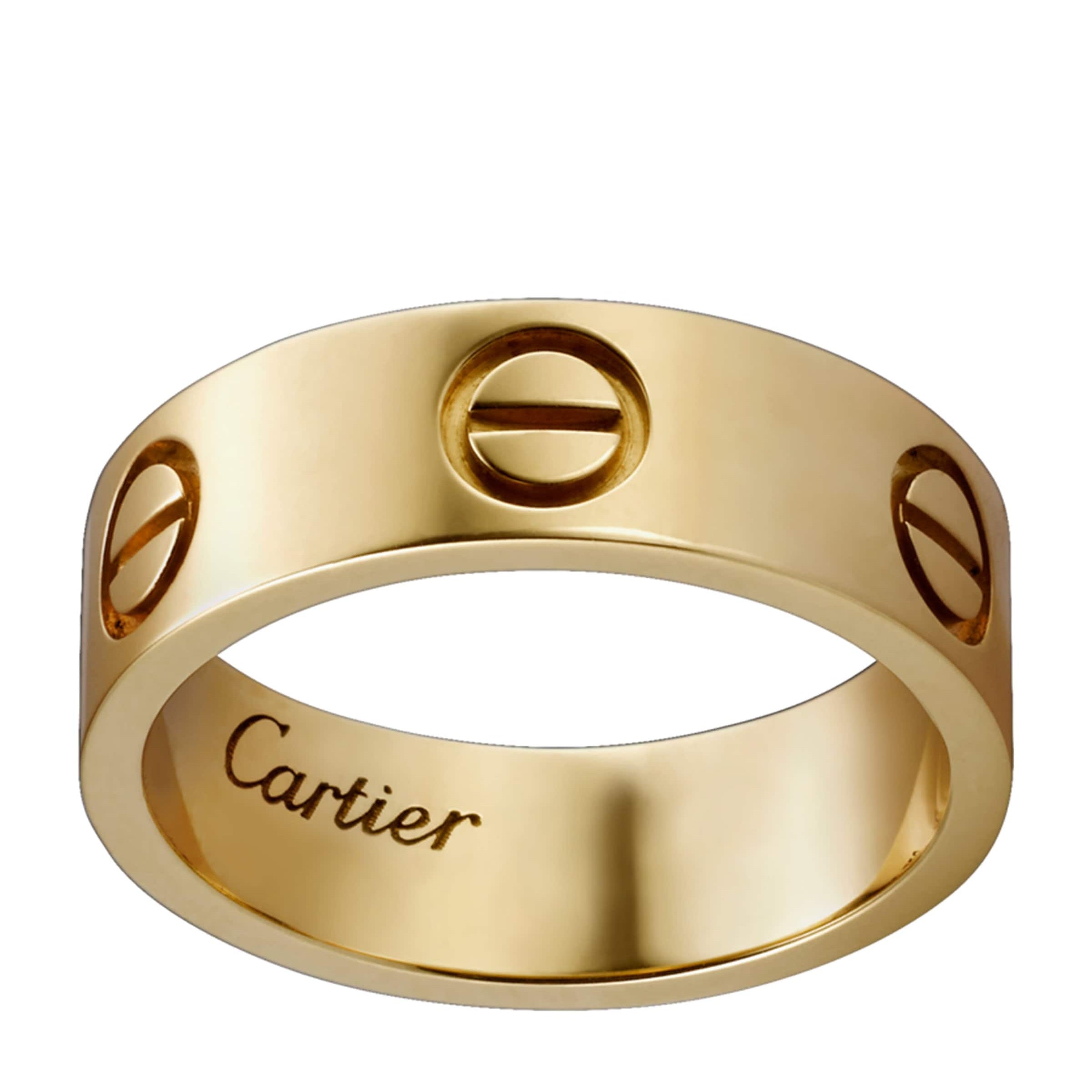 Yellow Gold LOVE Ring