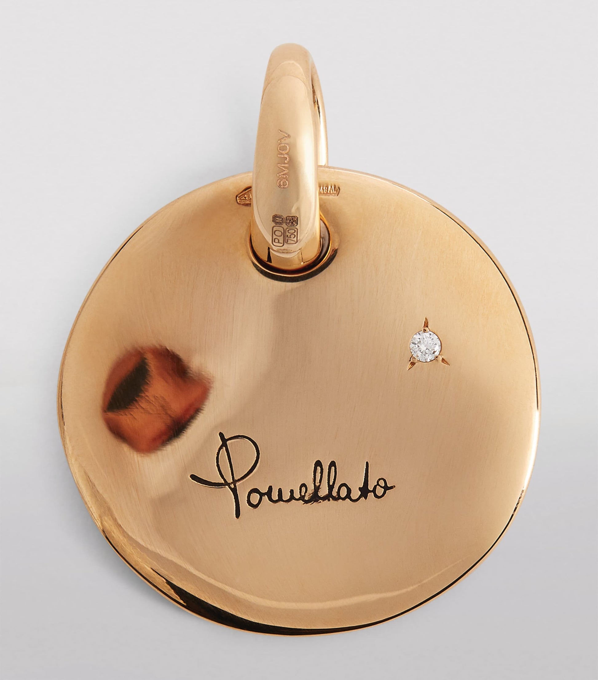 Rose Gold and Mixed Diamond Sabbia Pendant