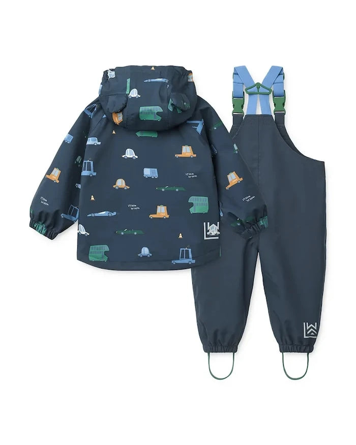 Liewood Çocuk Su Geçirmez Yağmurluk Seti Manu Rainwear Set