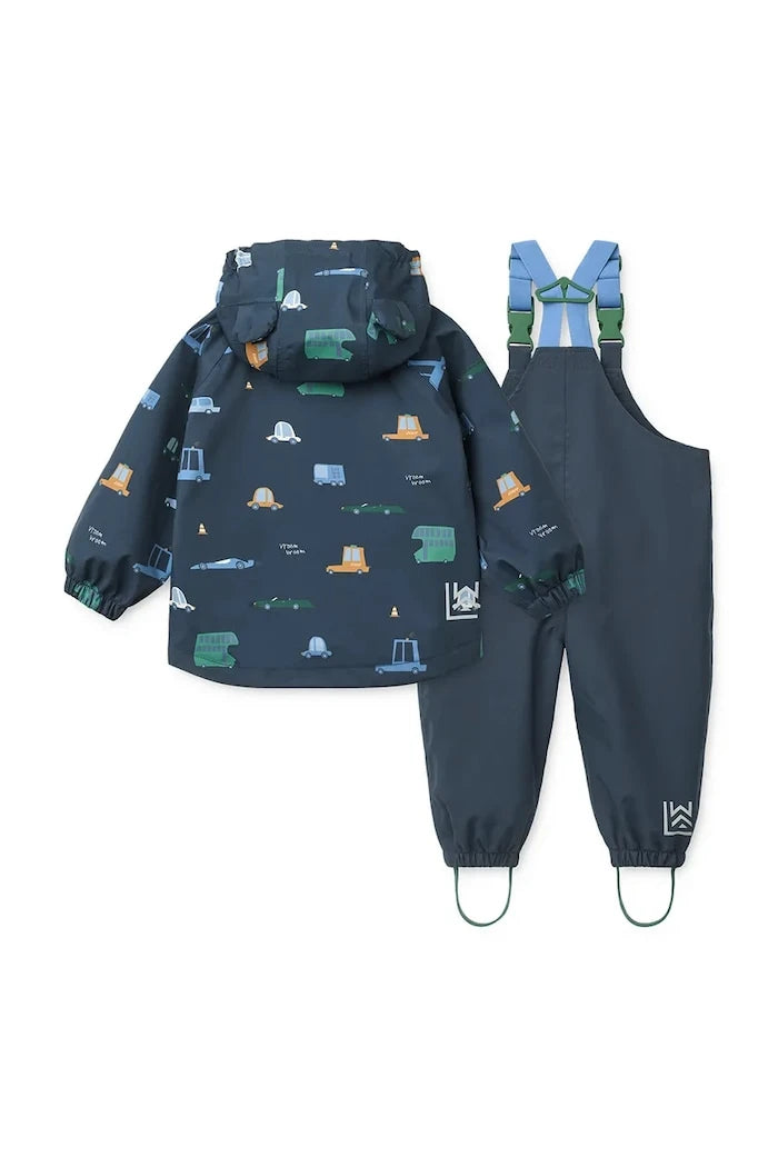 Liewood Çocuk Su Geçirmez Yağmurluk Seti Manu Rainwear Set