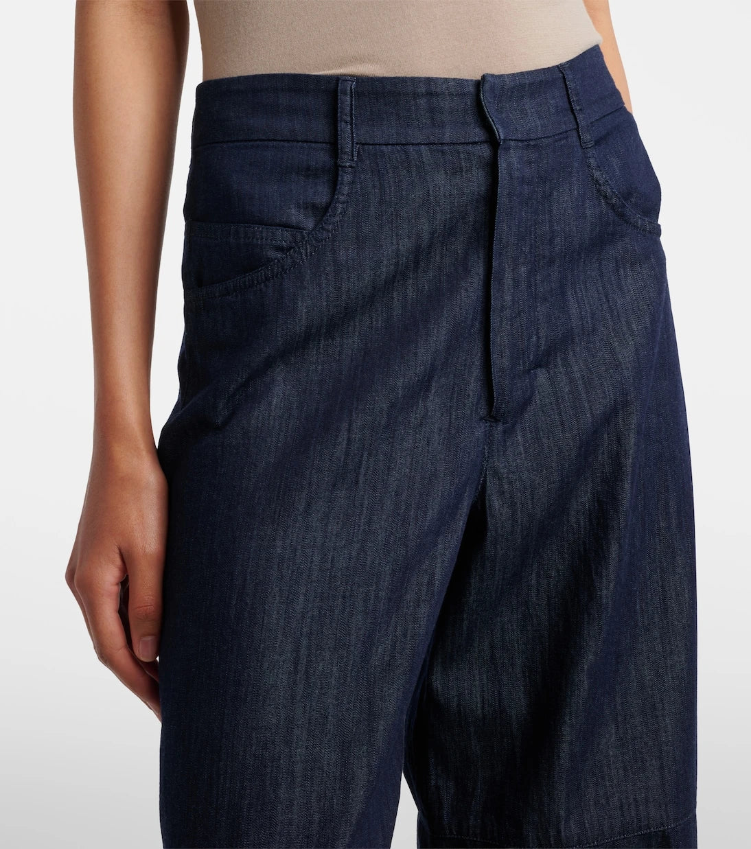 'S Max Mara - Mid-rise barrel-leg jeans