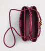 Pink Small Lambskin Andiamo Shoulder Bag