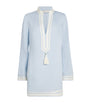 Tory Burch Blue Tassel-Detail Tunic Dress