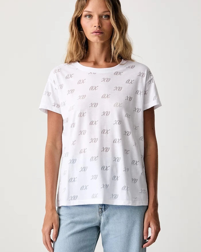 Armani Exchange pamuklu kadın tişört