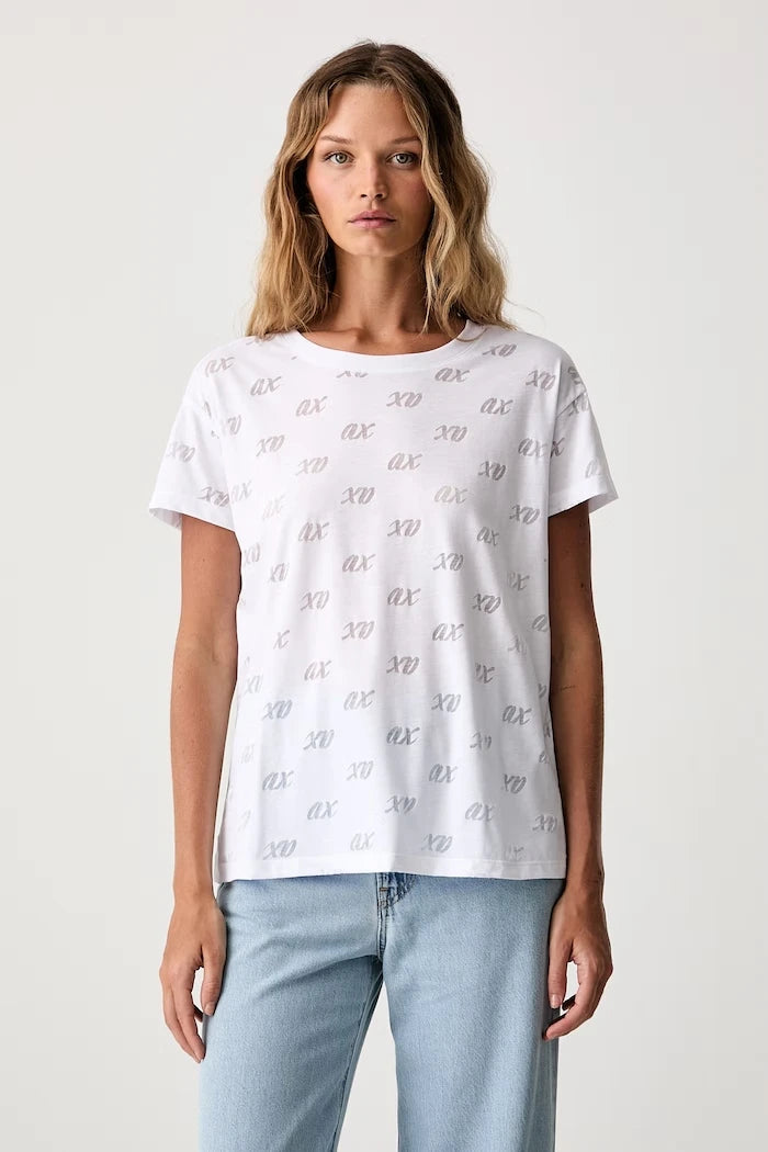 Armani Exchange pamuklu kadın tişört