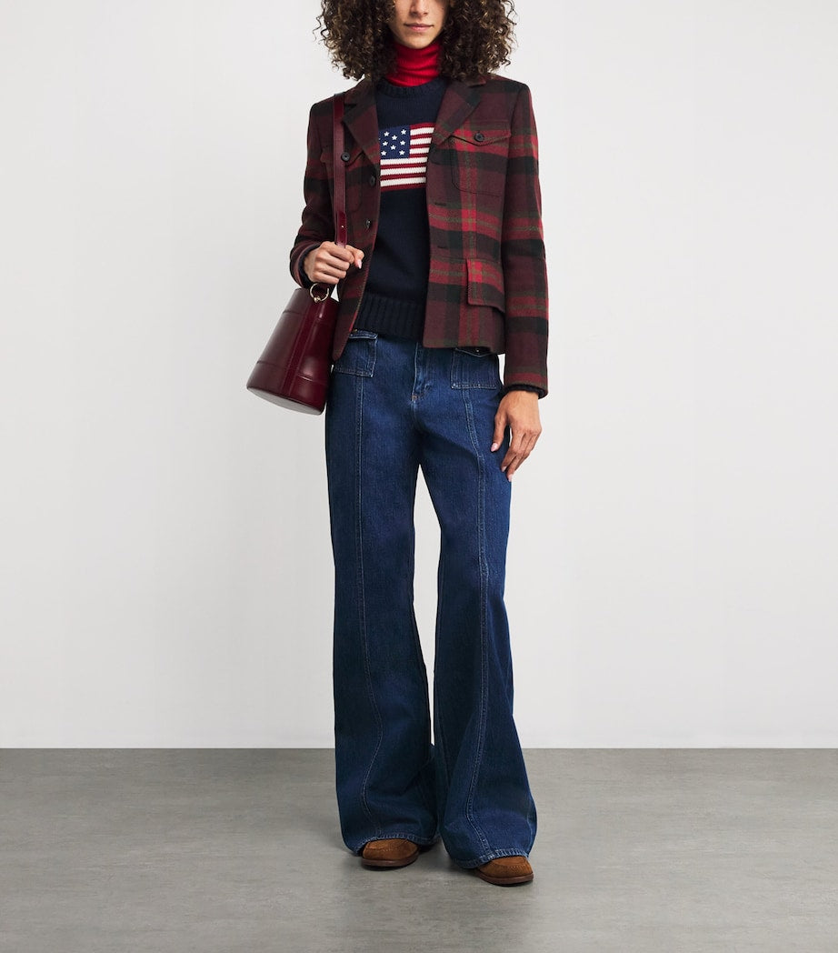 Polo Ralph Lauren Multi Wool-Blend Check Jacket