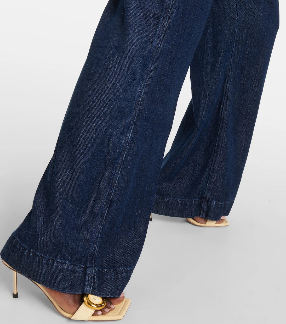 7 For All Mankind - High-rise wide-leg jeans