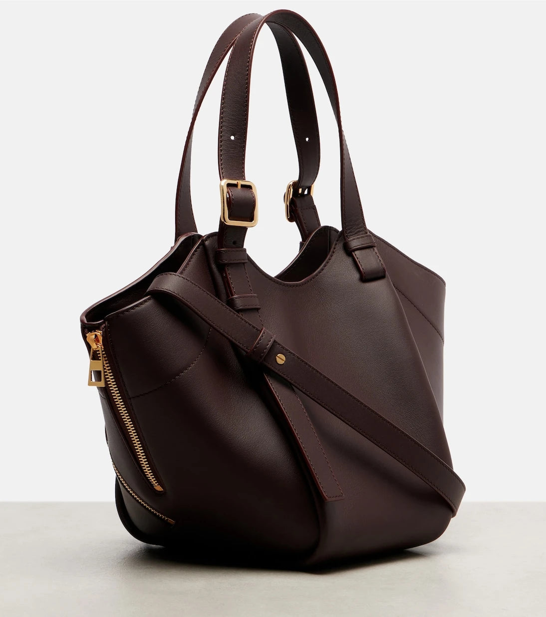 Loewe - Hammock Flip Medium leather tote bag
