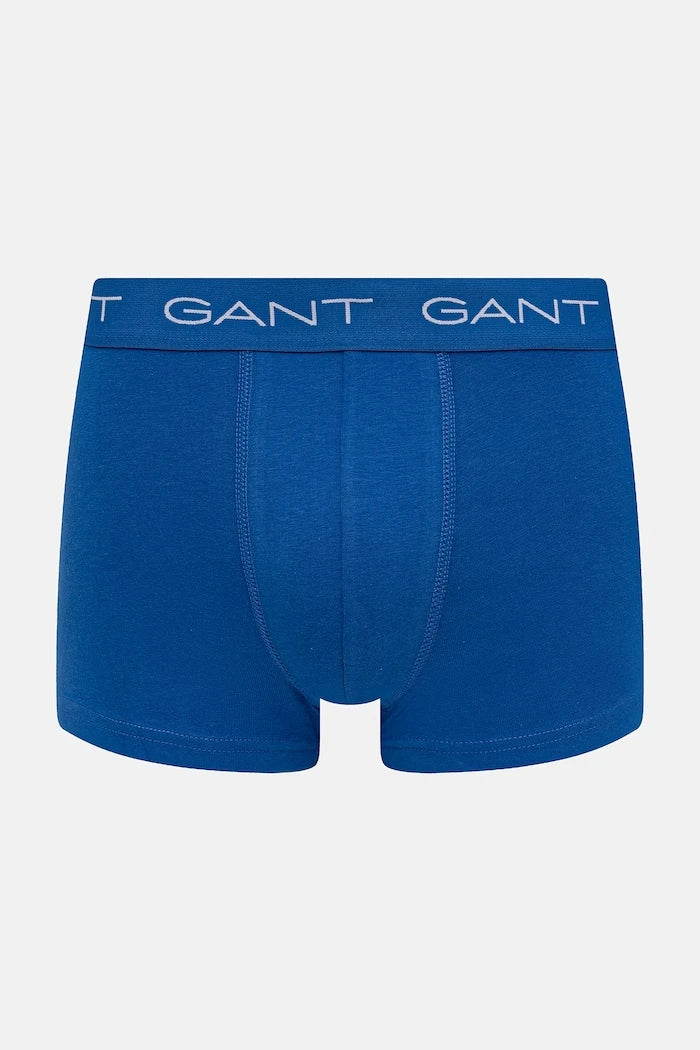 Gant pamuk ve elastanlı dar kesim erkek boxer 3'lü