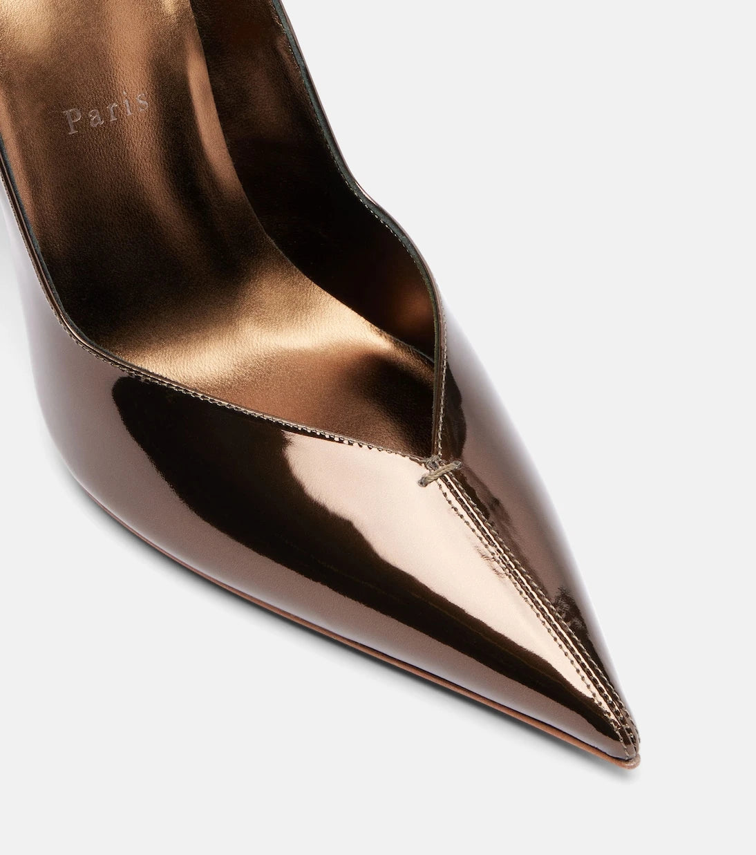 Christian Louboutin - Erozee 100 patent leather pumps