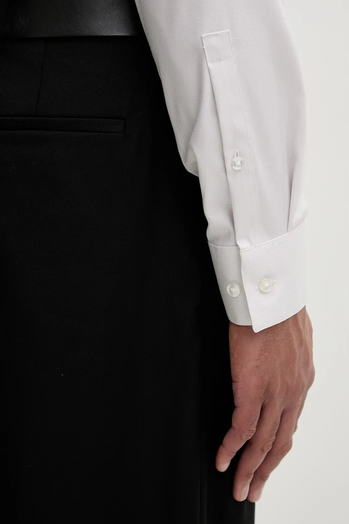 Calvin Klein erkek pamuklu elastan gömlek