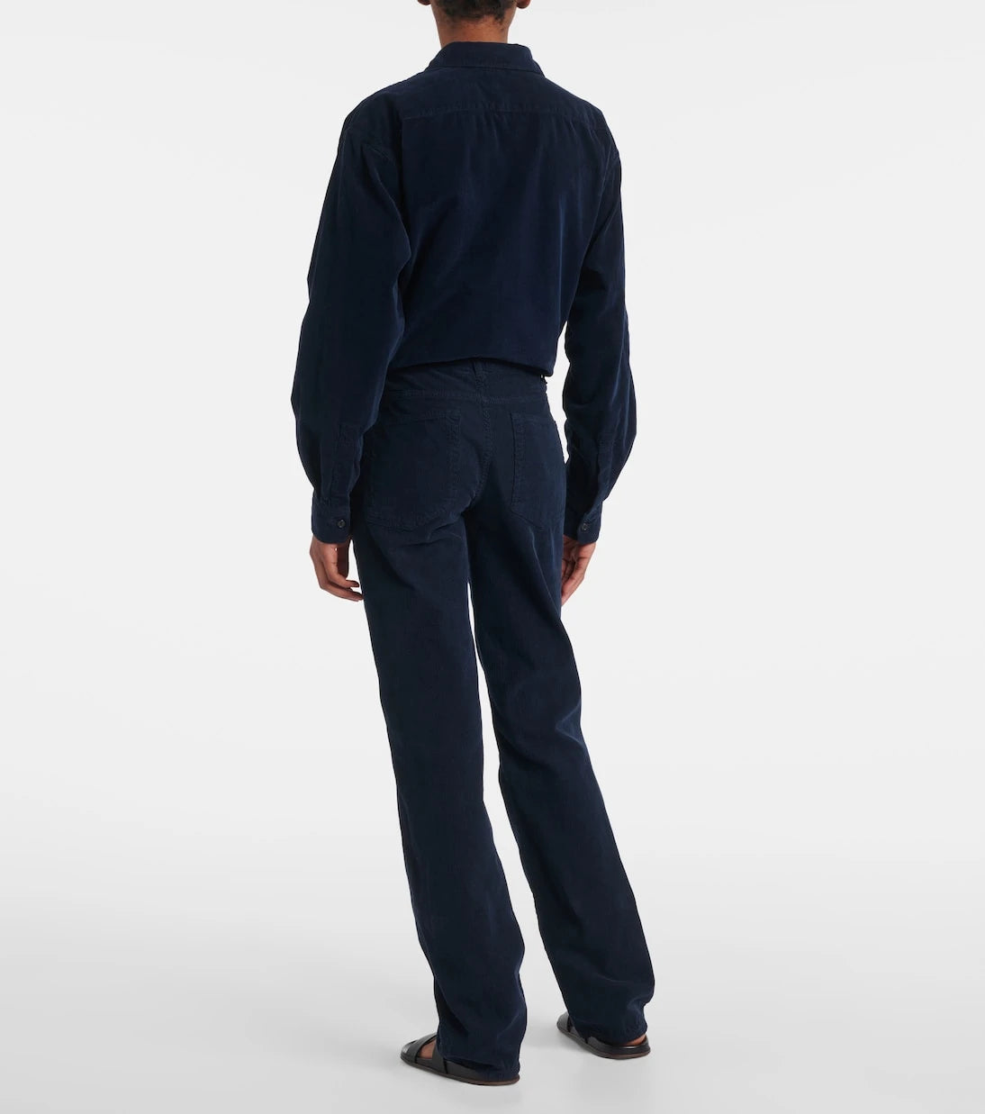 The Row - Carlyl cotton corduroy slim pants