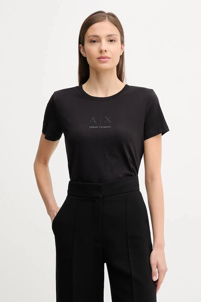 Памучна тениска Armani Exchange