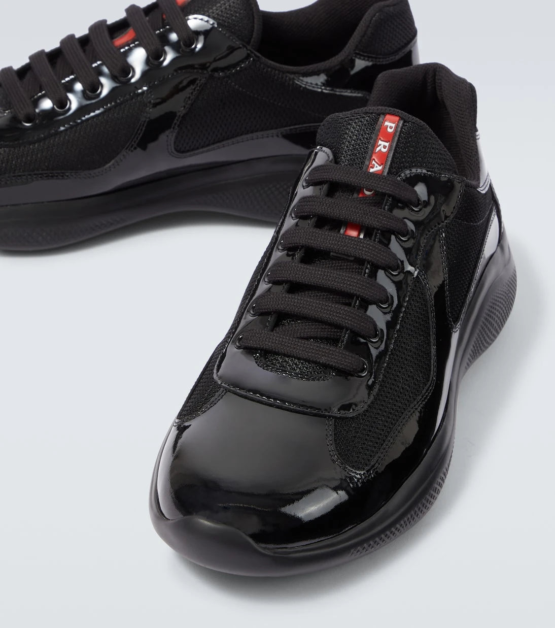 Prada - Patent leather sneakers