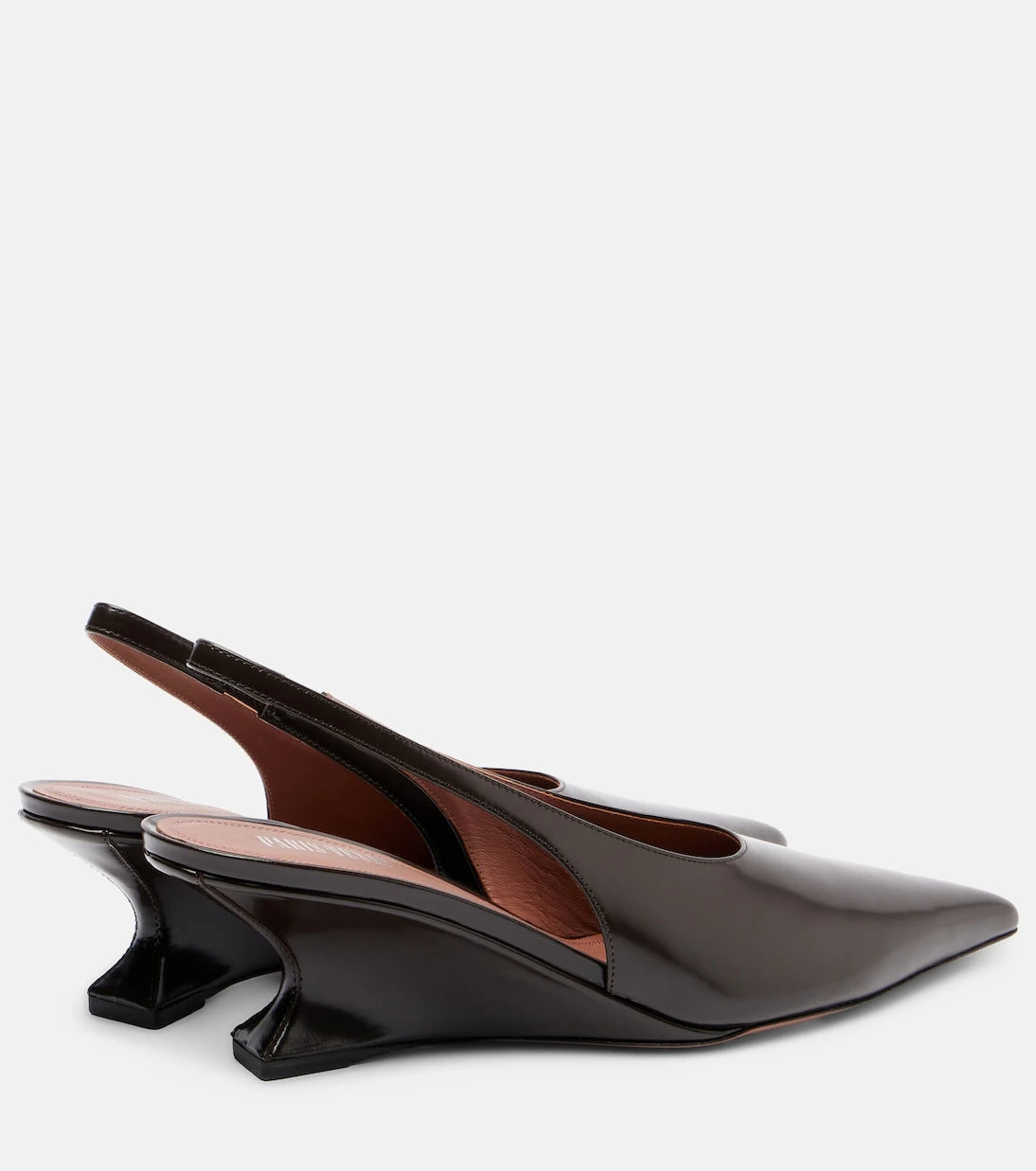 Paris Texas - Nina leather slingback pumps