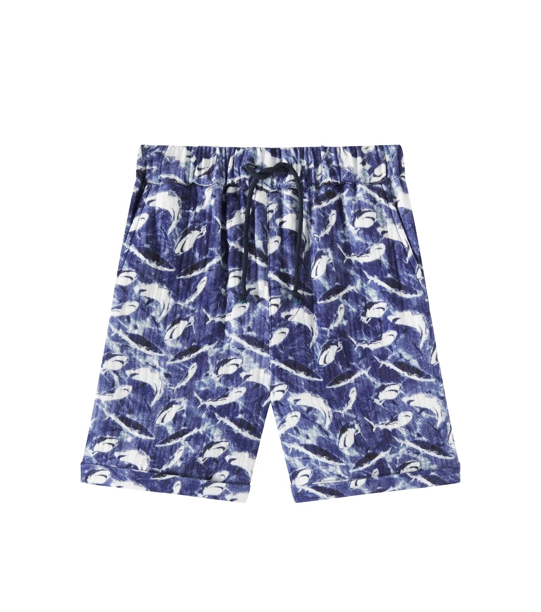 Vilebrequin Kids - Ganimaux cotton Bermuda shorts