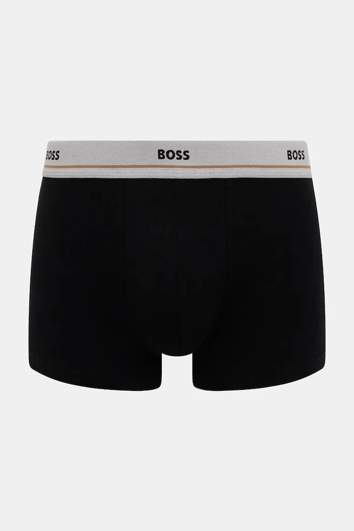 BOSS Erkek Pamuk ve Elastan Boxer Trunk 5P Essential 5’li