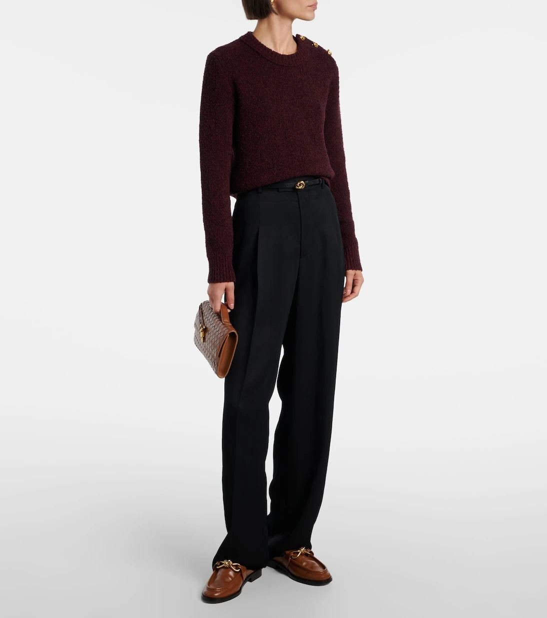Bottega Veneta - Intrecciato leather clutch