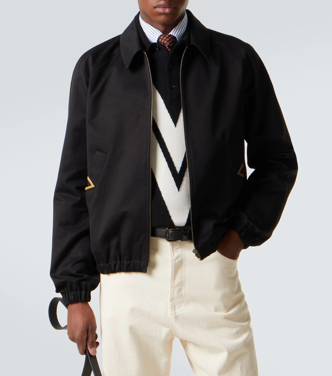 Valentino - VGold pamuk bluzon ceket