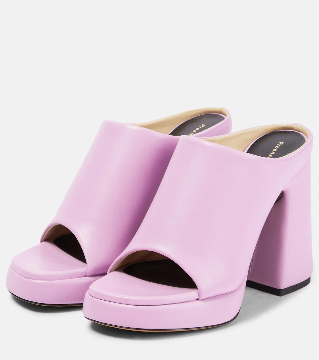 Proenza Schouler - Forma leather platform mules
