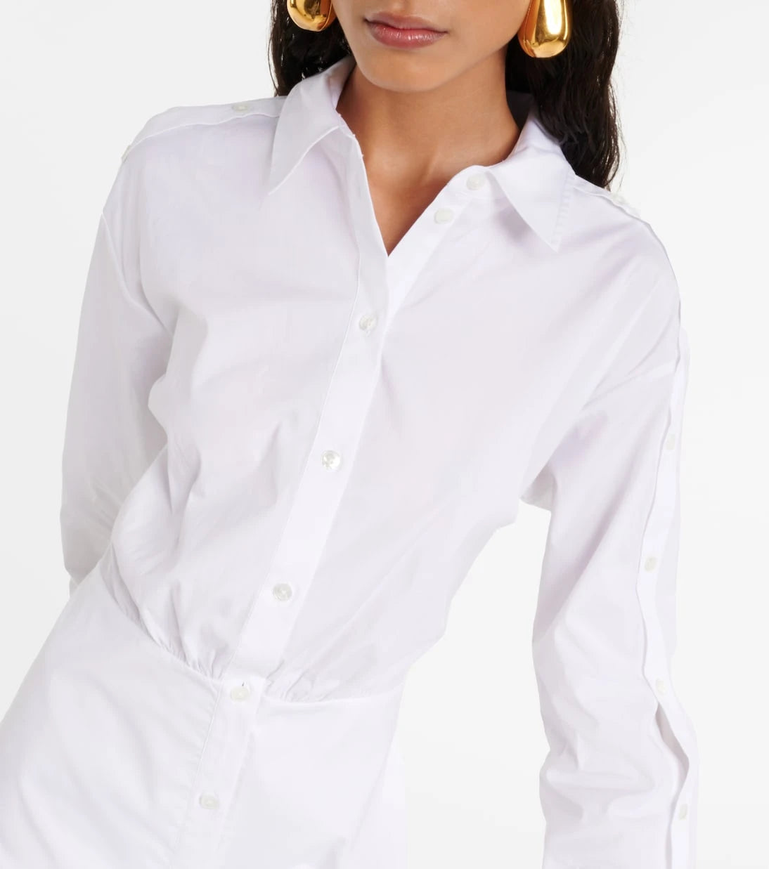 Veronica Beard - Rae cotton poplin shirt dress