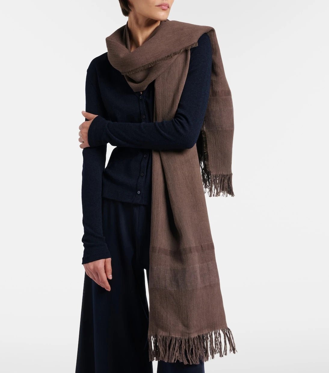 The Row - Merisi cotton and linen scarf