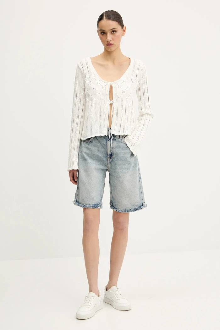 Дънков къс панталон Tommy Jeans