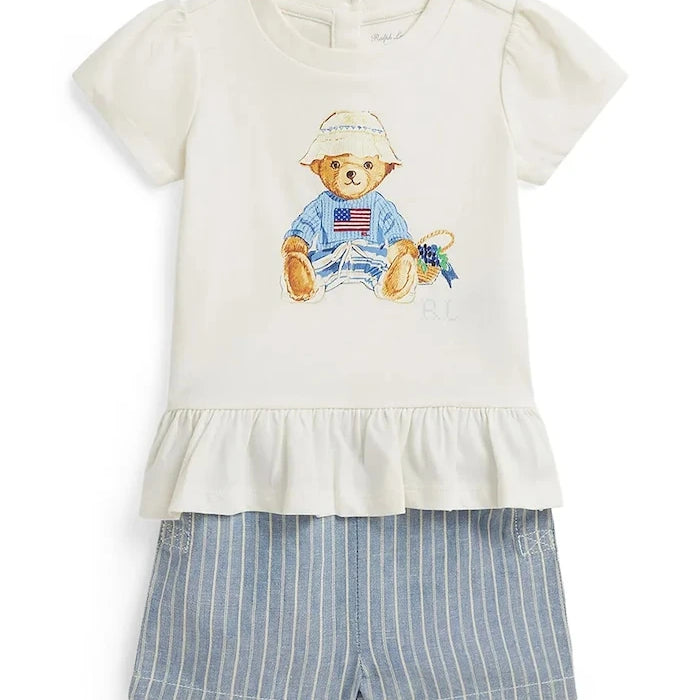 Polo Ralph Lauren комплект за деца от памук