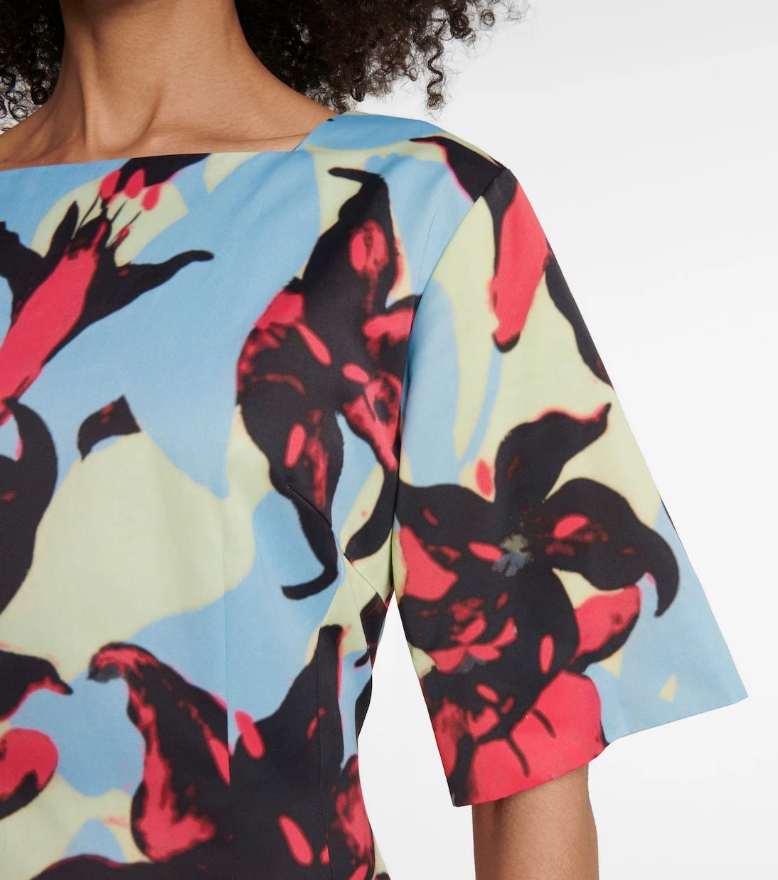 Dries Van Noten - Printed midi dress