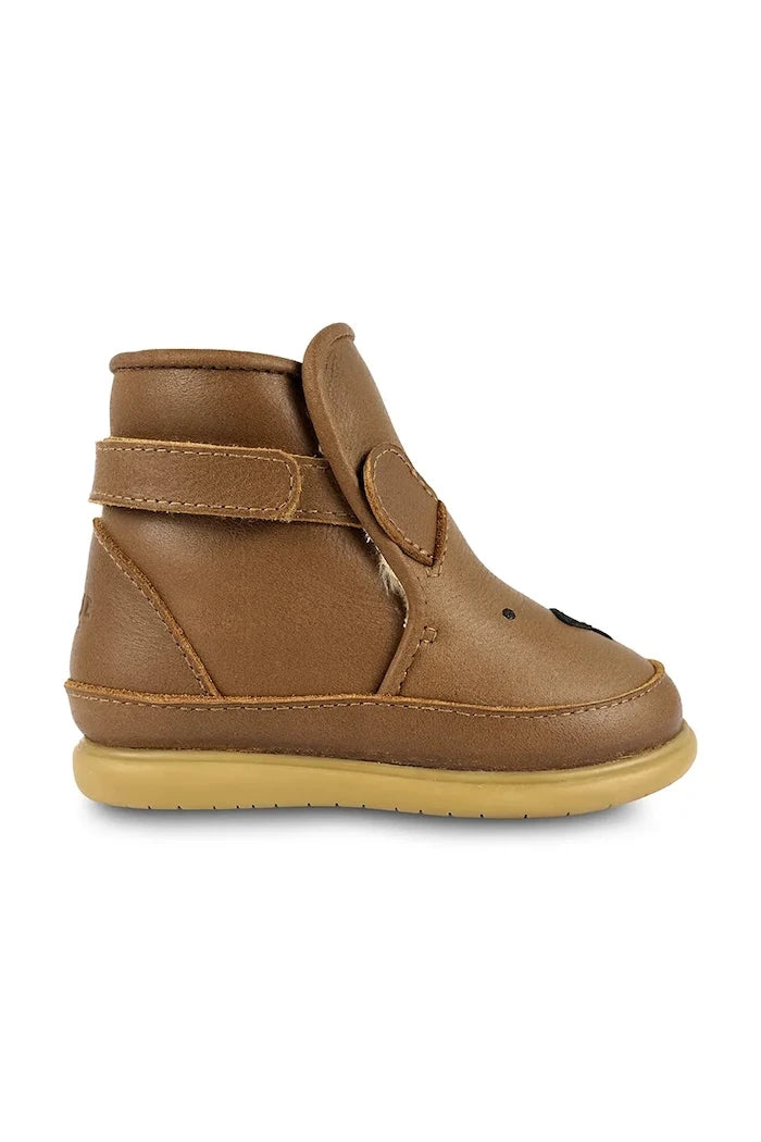 Donsje Dubu Classic Shoes Bear Çocuk Deri Kışlık Botlar