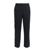 Organic Cotton-Blend Jabari Straight Trousers