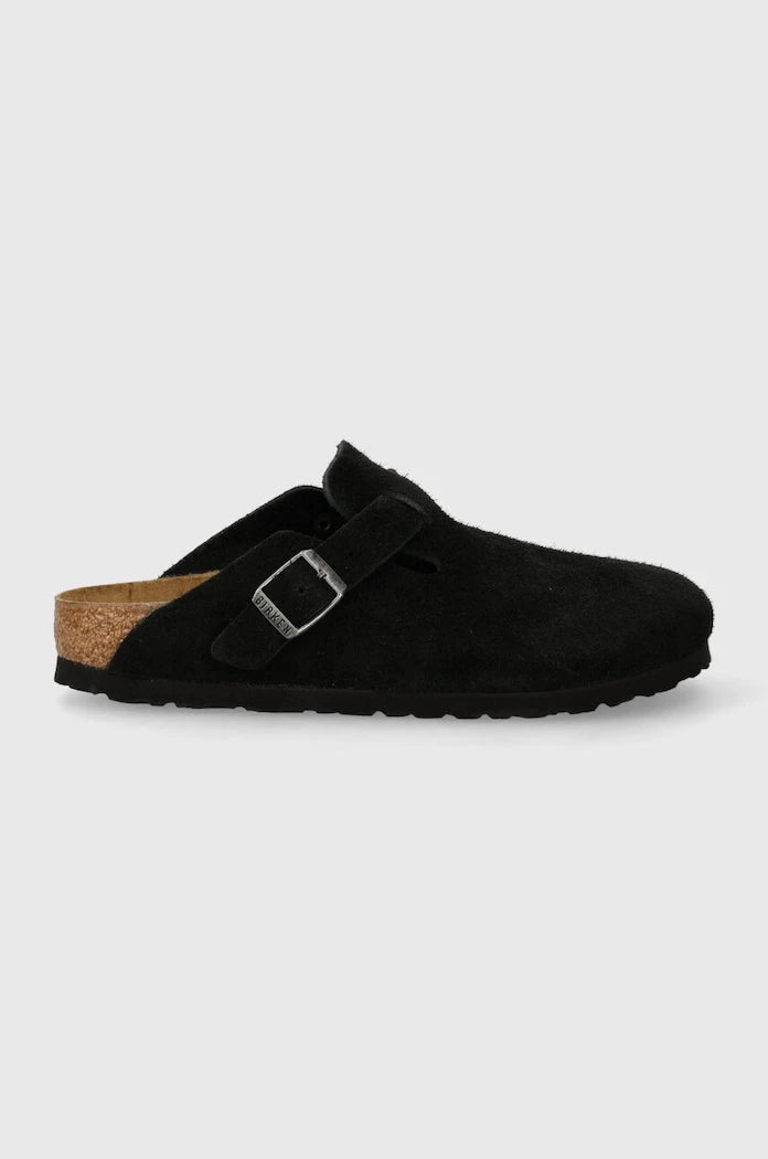 Велурени чехли Birkenstock Boston
