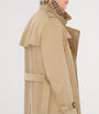 Burberry Beige Long Kensington Heritage Trench Coat