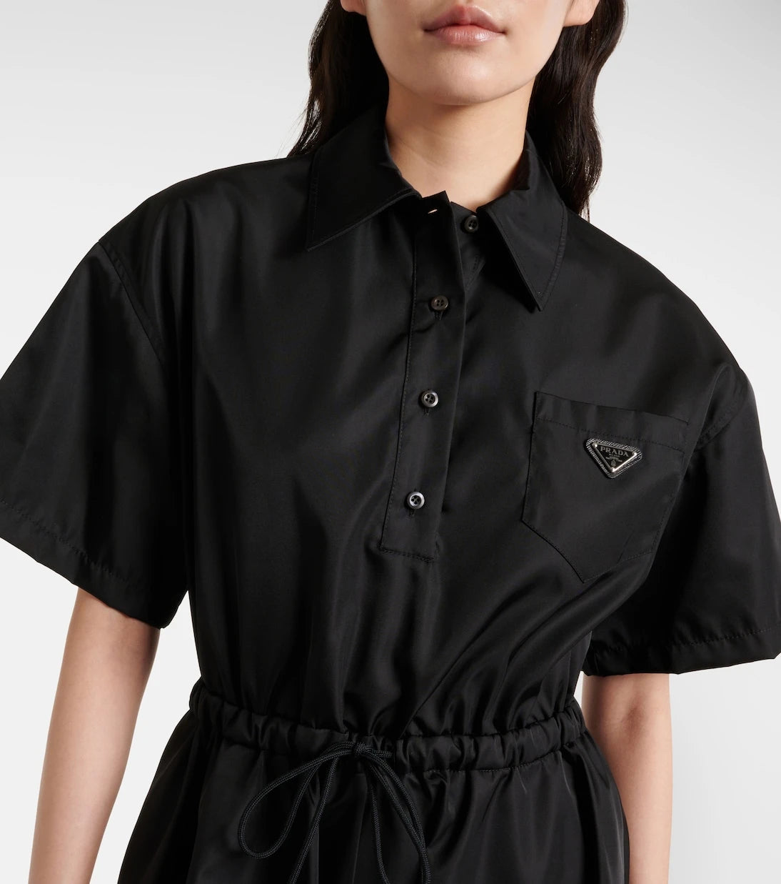 Prada - Re-Nylon midi dress