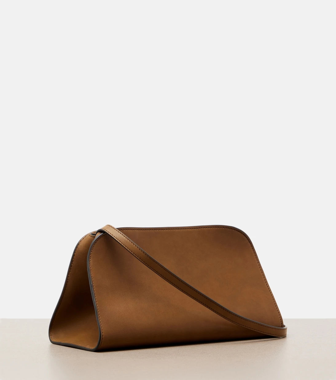 The Row - Peggy leather clutch