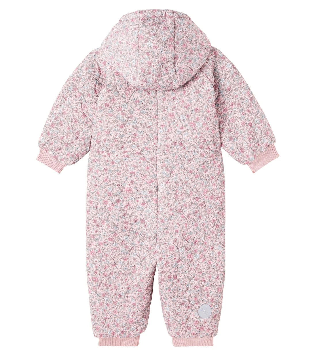 Wheat - Baby Cuddle floral snowsuit