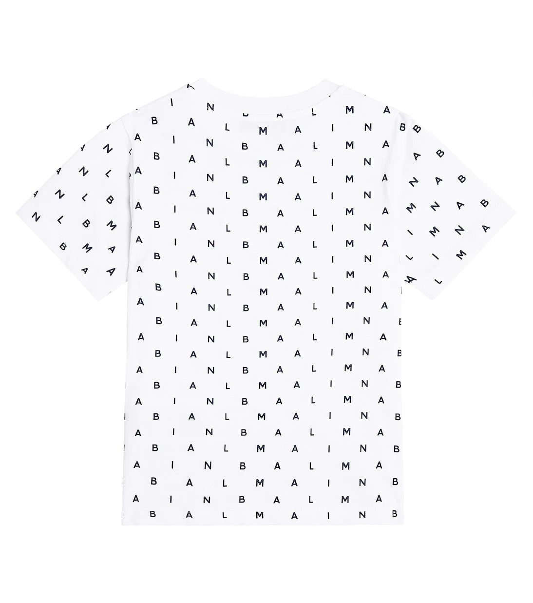 Balmain Kids - Printed cotton jersey T-shirt