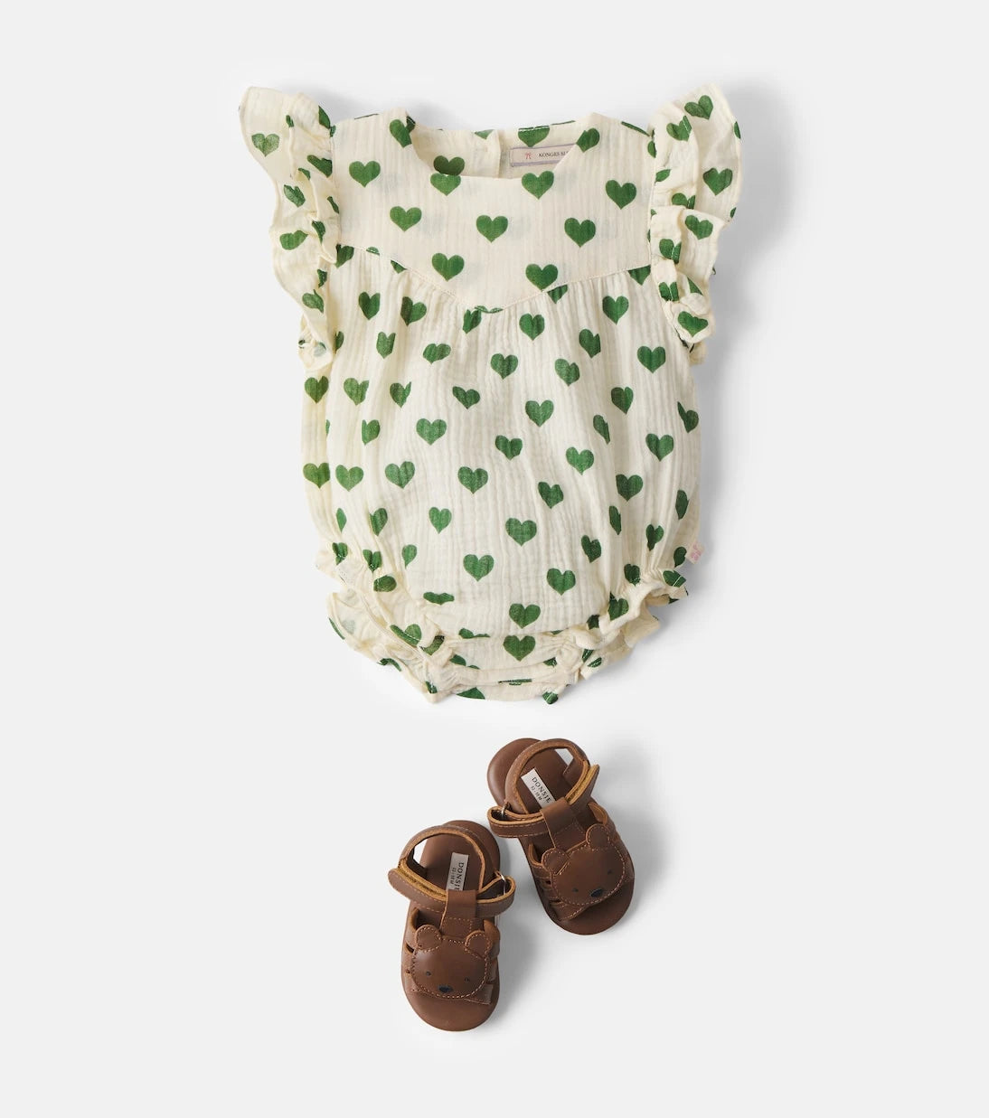 Konges Sløjd - Baby Coco printed cotton muslin bodysuit