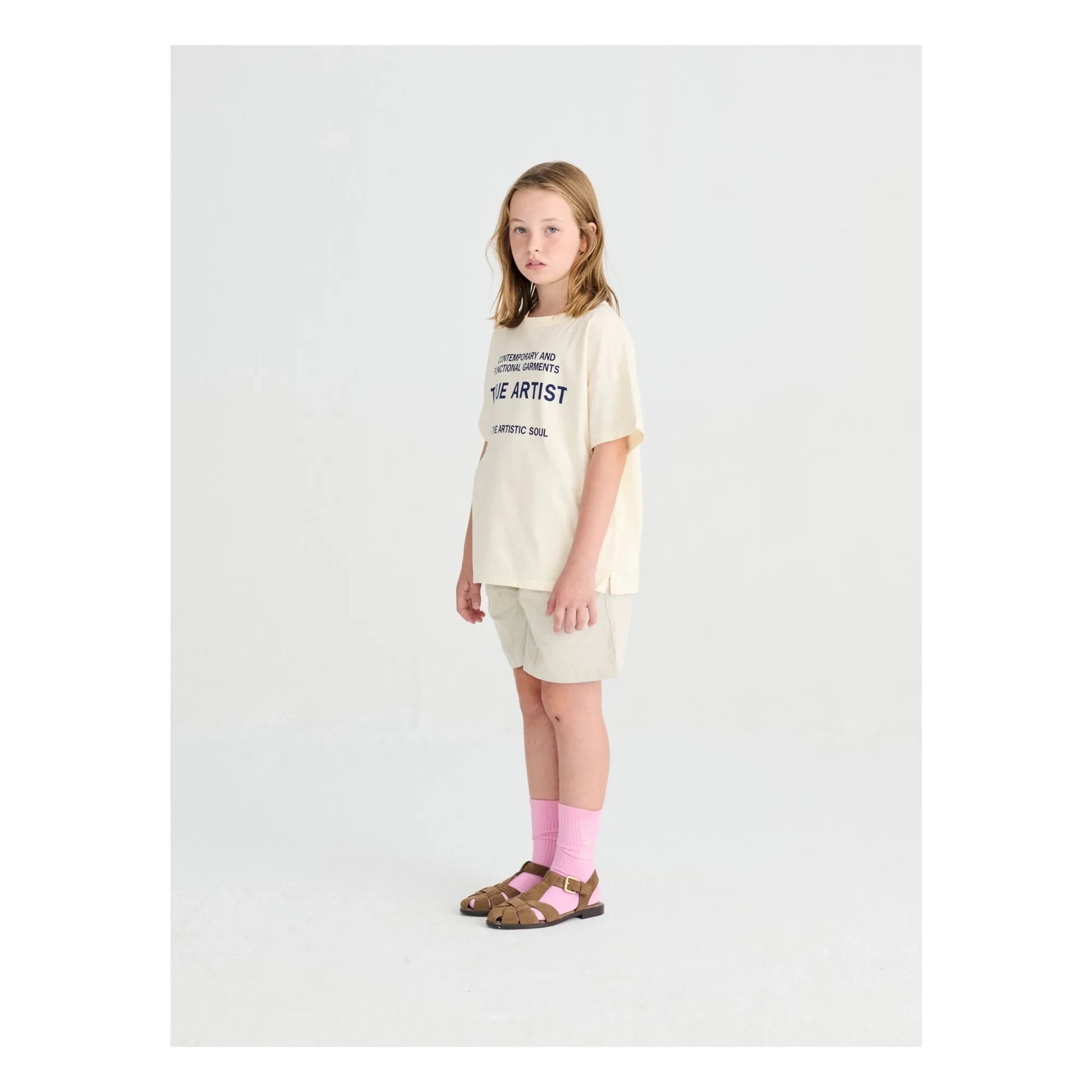 True Artist - Short N°13 Recycled Cotton | Heather grey