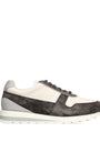 Brunello Cucinelli Suede-Calfskin Runners Sneakers