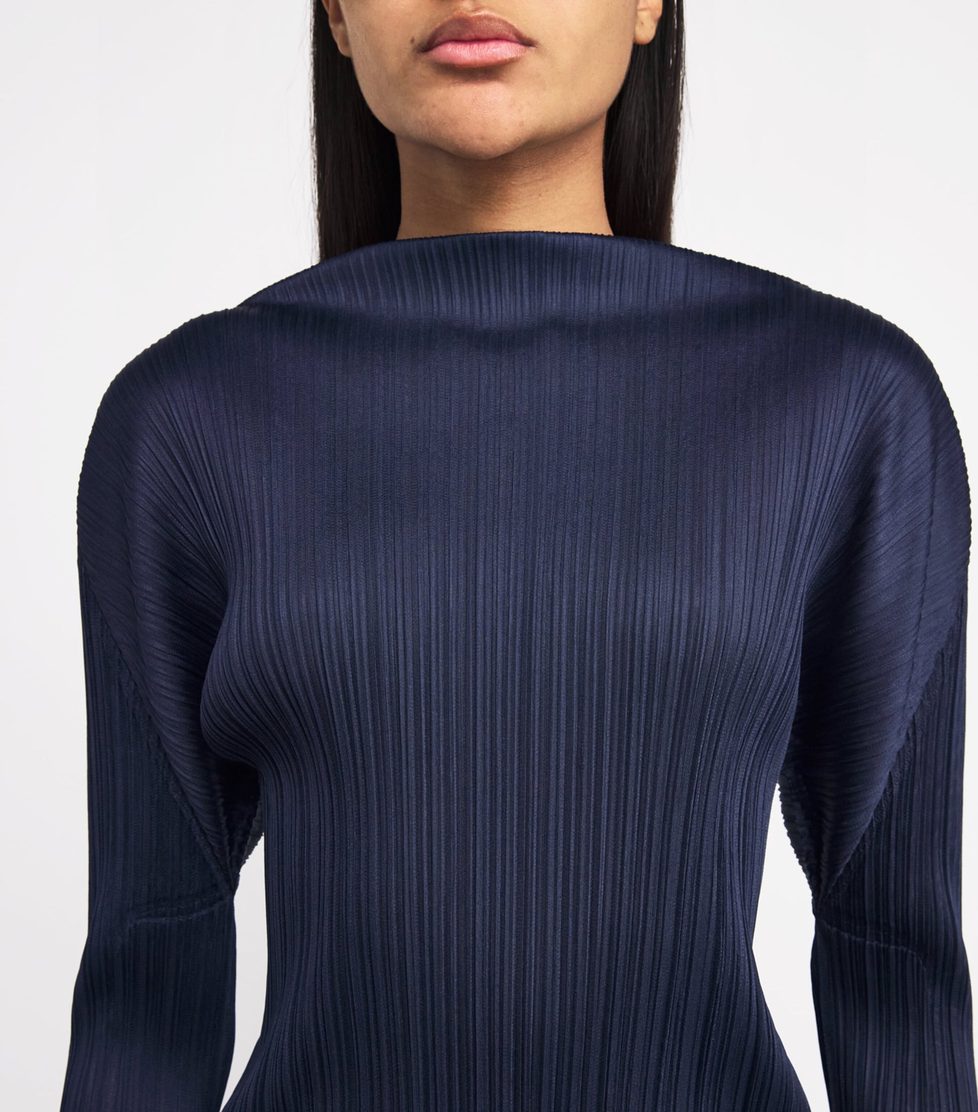 Navy New Colorful Basics 4 Long-Sleeve Top
