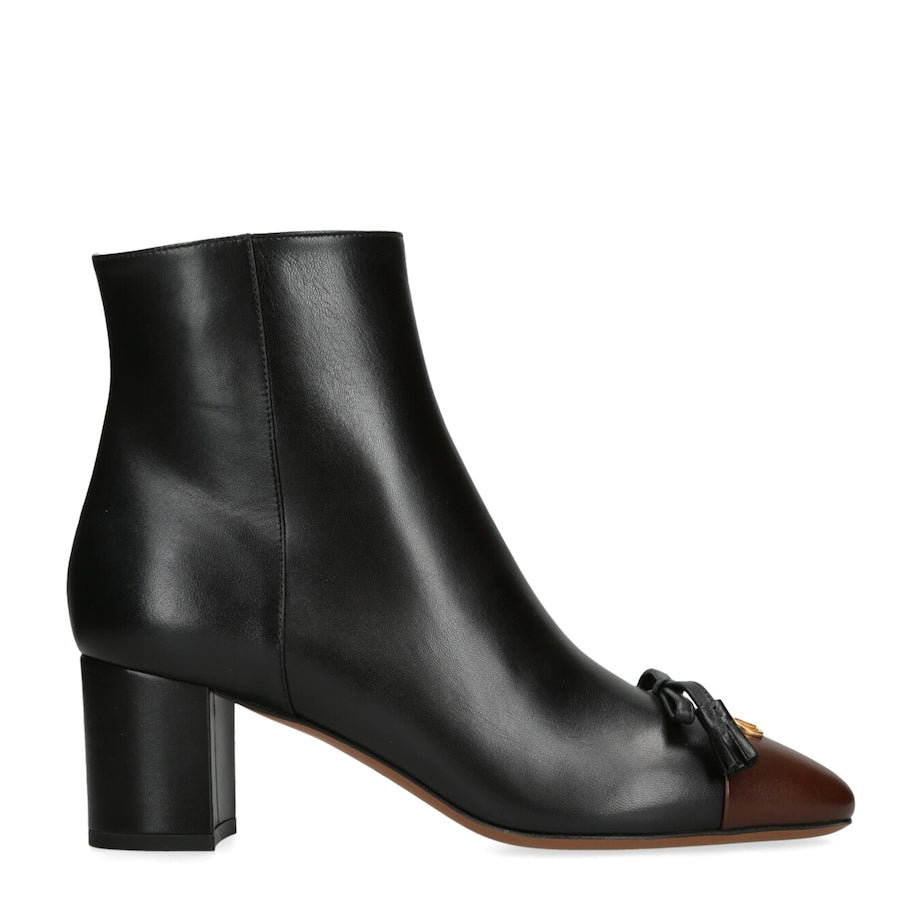 Valentino Garavani Multi Leather Valet De Roi Ankle Boots 60