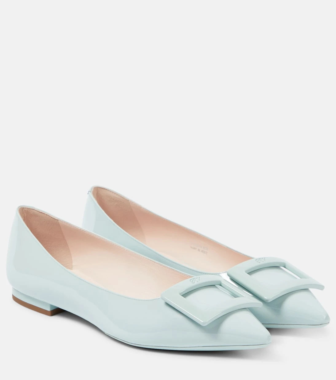 Roger Vivier - Gommettine patent leather ballet flats