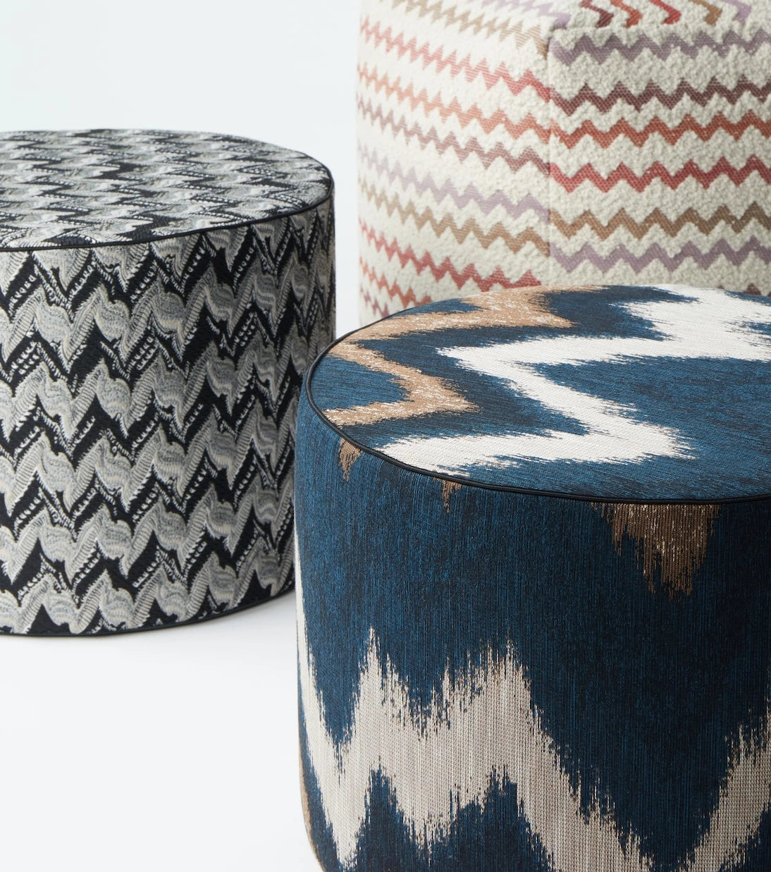 Missoni - Ikat Zigzag pouf