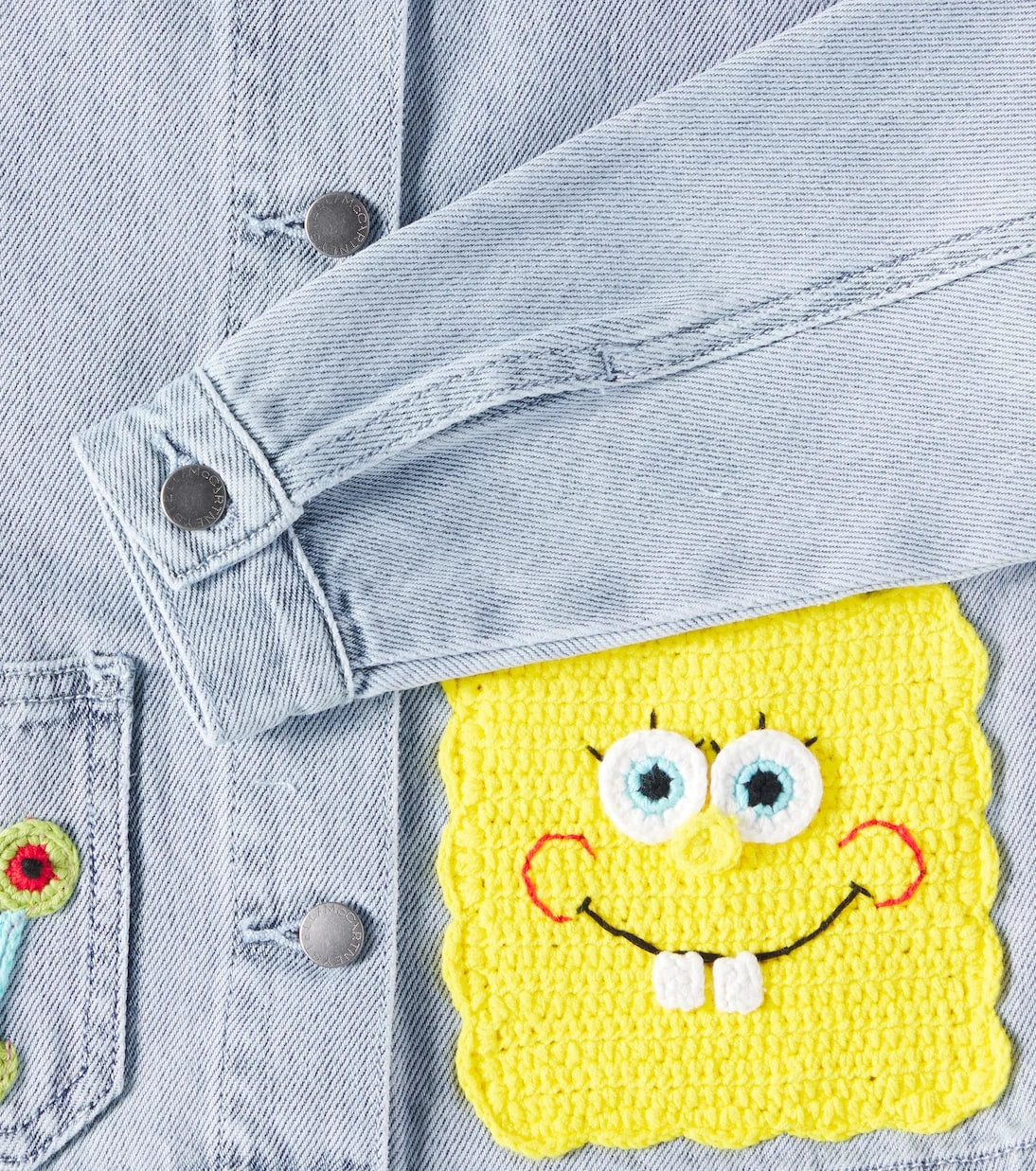 Stella McCartney Kids - x SpongeBob denim jacket