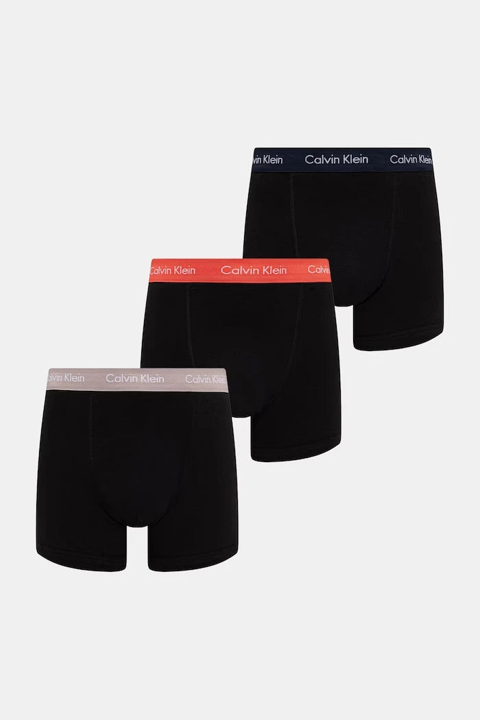 Calvin Klein Underwear Erkek Pamuk Elastan Bokser 3’lü