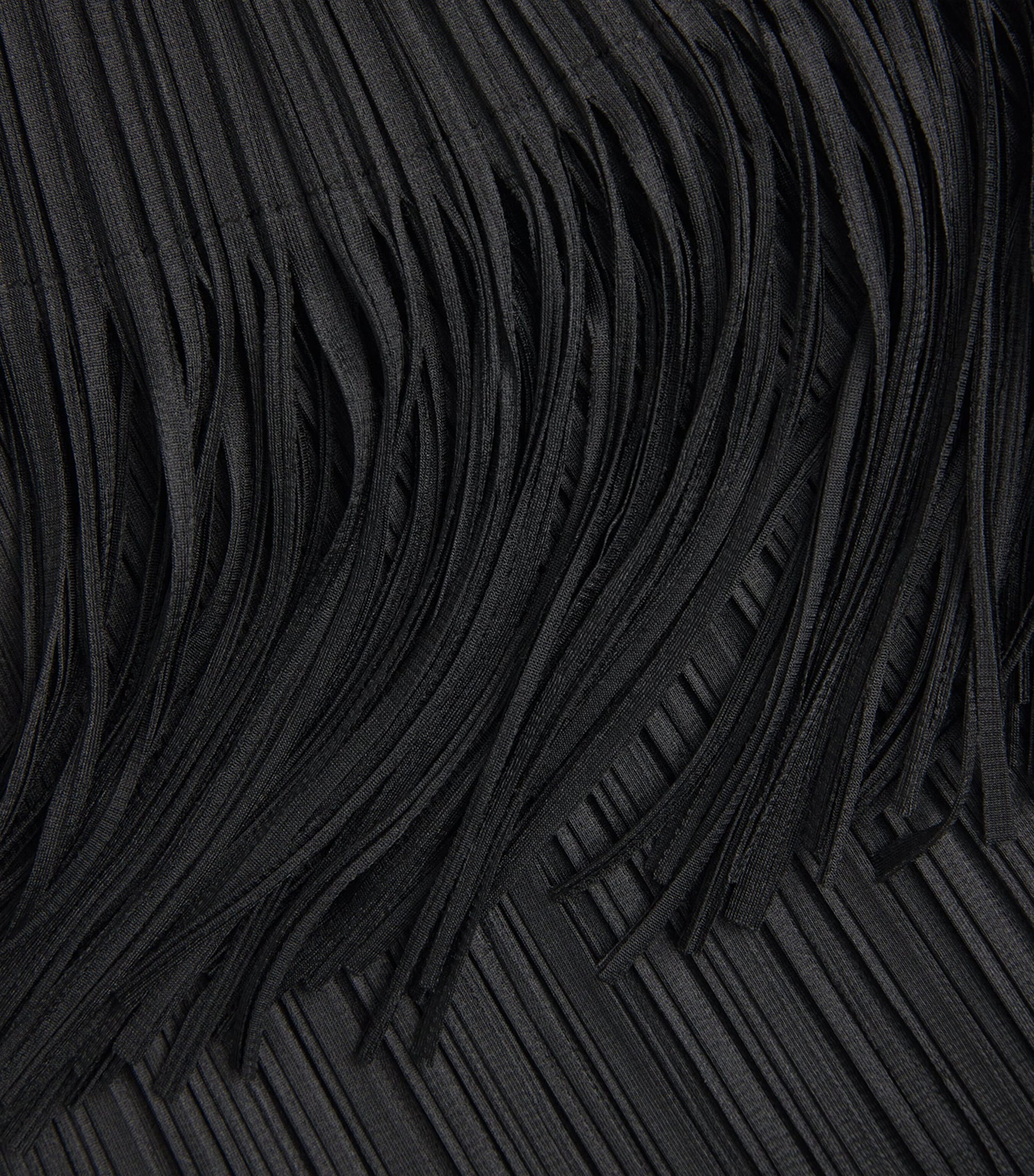 Wave Tunic Top BLACK