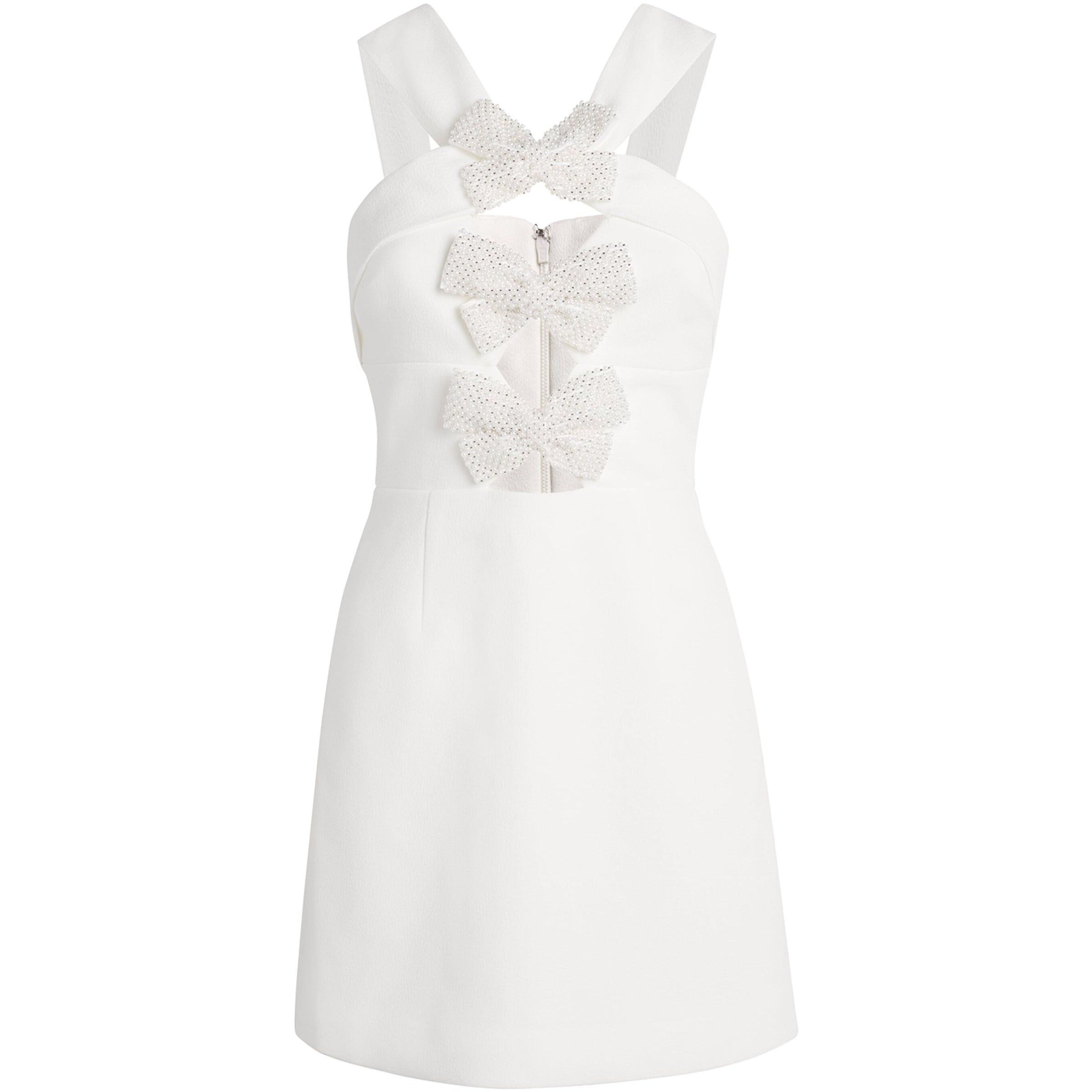 Bonded Crepe Hermione Mini Dress