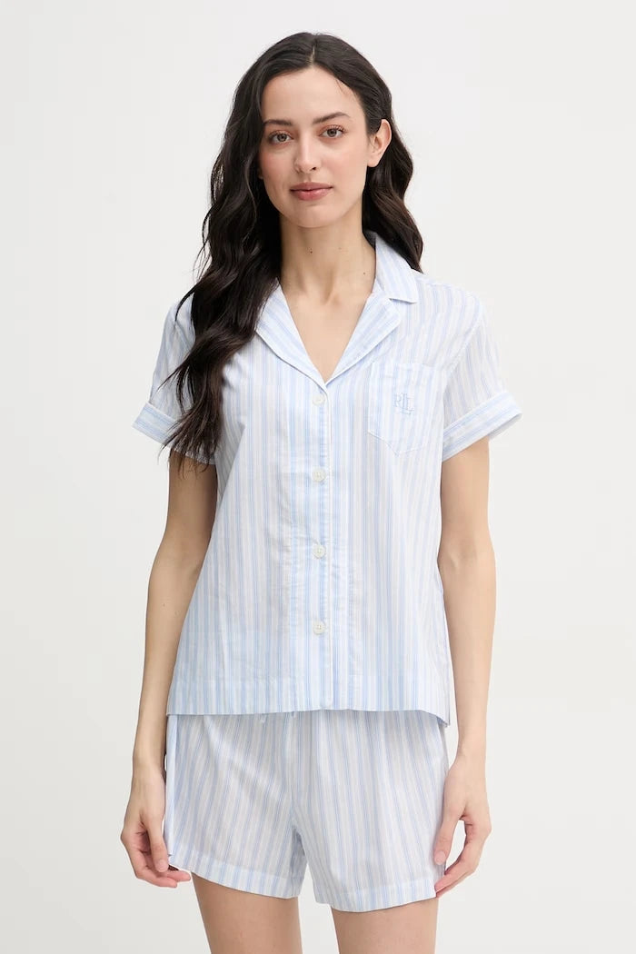 Lauren Ralph Lauren viskozlu iki parçalı kadın pijaması
