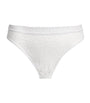 Simone Perele White Lace Comète Tanga Thong